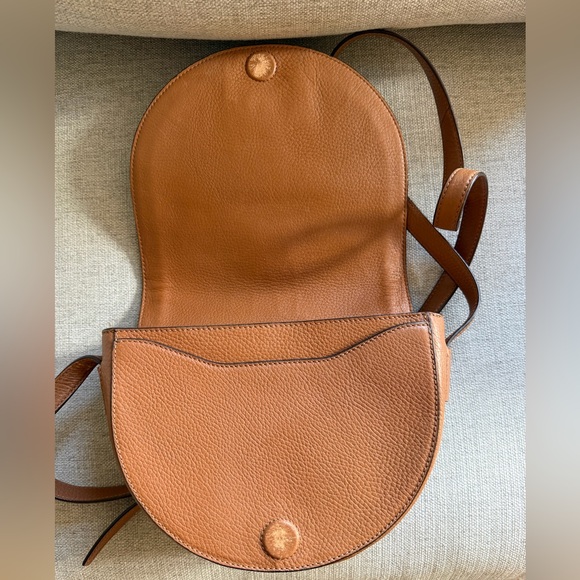 Tory Burch Brown Leather Crossbody Bag - Picture 6 of 7